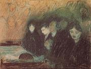 Edvard Munch Funeral oil painting artist
